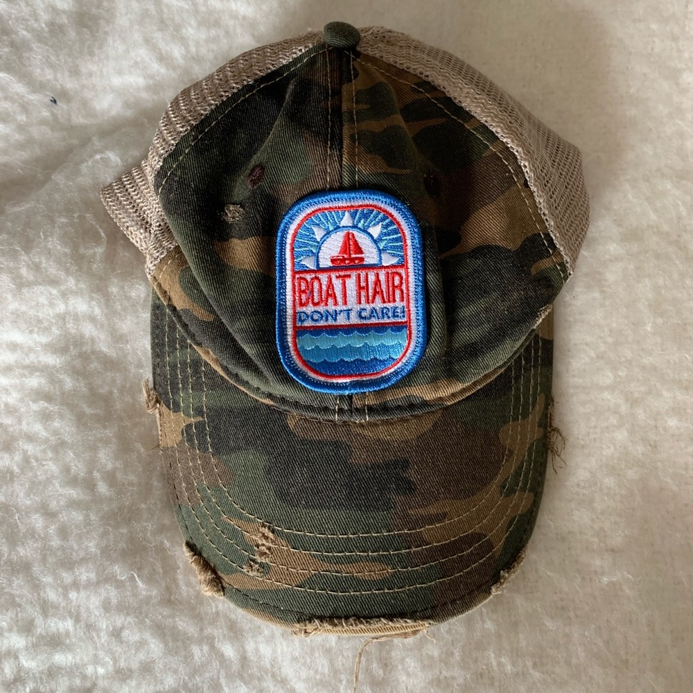 Boat hair don’t care hat